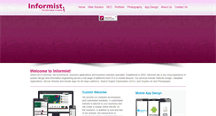 Desktop Screenshot of informist.co.uk